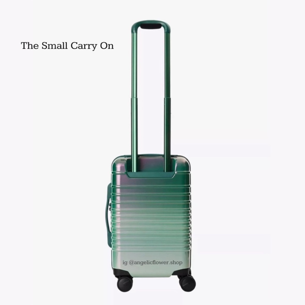 Beis Small Carry on Roller in Wicked Green NWT - Picture 6 of 13